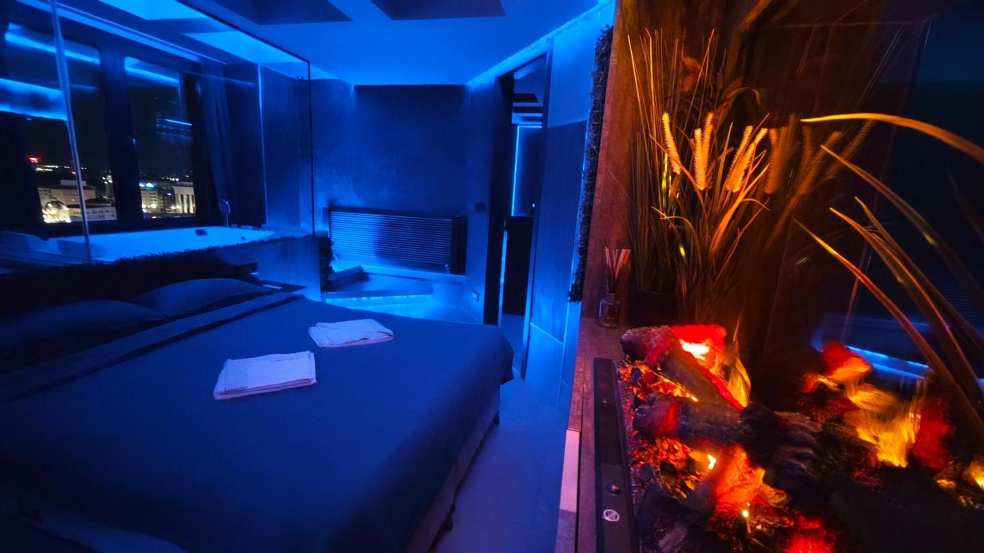 Smart Luxury Penthouse Suites - Private Sauna, Hot-Tub, Home Cinema At The Best Location In Σκόπια Εξωτερικό φωτογραφία